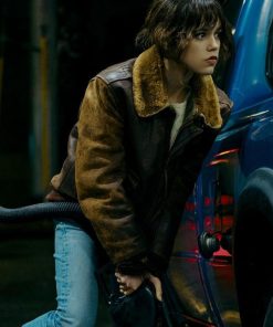 Jenna Ortega Leather Jacket