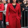 Lucy Hale Wool Coat
