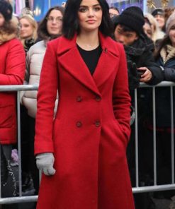 Lucy Hale Wool Coat