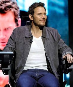 Chris Pratt Suede Jacket