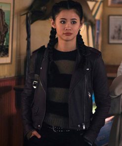 Leah Lewis Biker Jacket