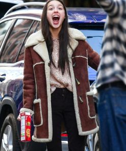 Olivia Rodrigo Shearling Coat