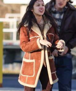 Olivia Rodrigo Shearling Coat