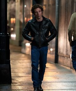 Jeremy Allen White Leather Jacket