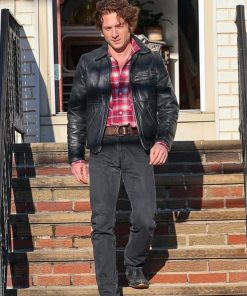 Jeremy Allen White Leather Jacket