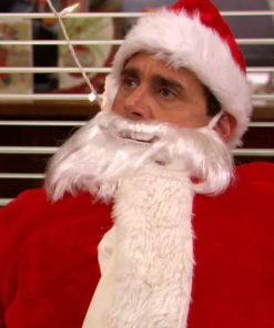 Steve Carell Santa Coat