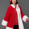 Stephanie Sy Velvet Santa Coat