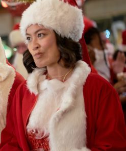 Stephanie Sy Velvet Santa Coat