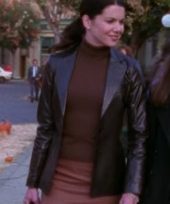 Lauren Graham Leather Blazer
