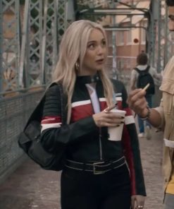 Desiree Popper Biker Jacket