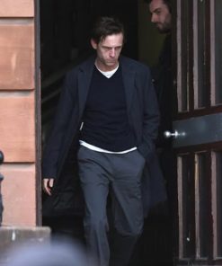 Jamie Bell Wool Coat