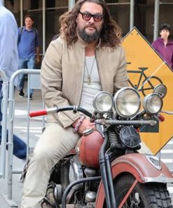 Jason Momoa Suede Jacket