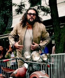 Jason Momoa Suede Jacket