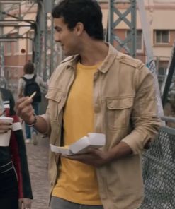 Oscar Casas Brown Cotton Jacket