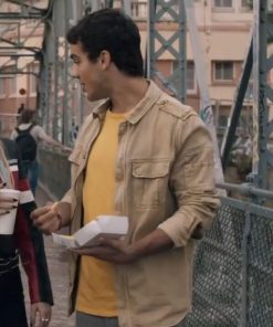 Oscar Casas Brown Cotton Jacket