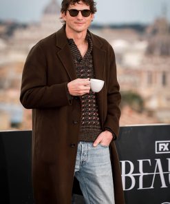 Ashton Kutcher Wool Coat