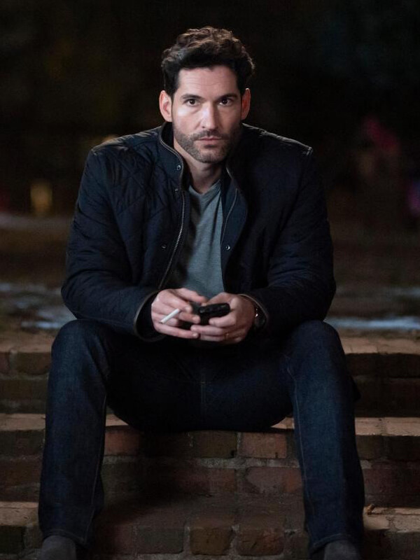 Tom Ellis Black Jacket