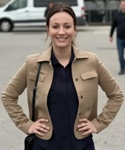 Kaley Cuoco Wool Jacket