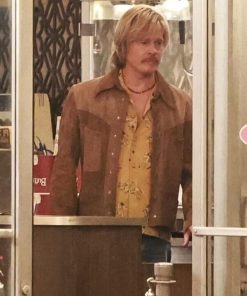 Brad Pitt Suede Jacket