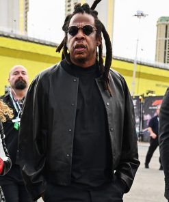 Jay-Z F1 Leather Jacket
