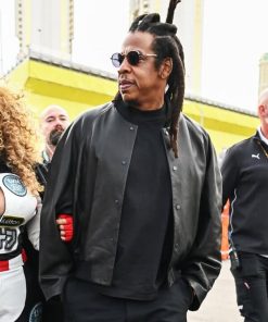 Jay-Z F1 Leather Jacket