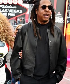 Jay-Z F1 Leather Jacket