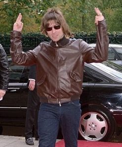Liam Gallagher Brown Jacket