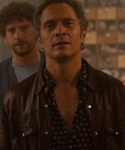 Claudio Santamaria Distressed Jacket