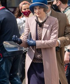 Mary Crawley Pink Coat