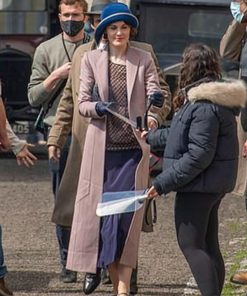 Mary Crawley Pink Coat
