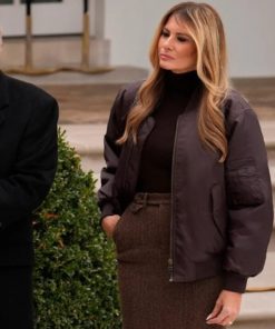 Melania Trump Bomber Jacket
