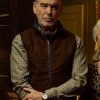 Pierce Brosnan Brown Vest
