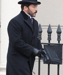 Jeremy Piven Wool Coat