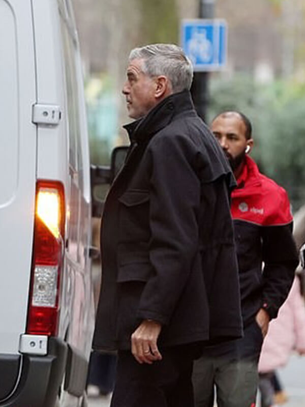 Pierce Brosnan Wool Coat