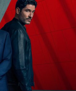 Tom Ellis Leather Jacket