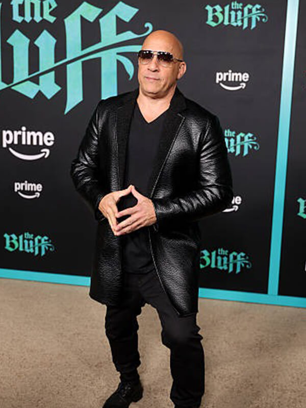 Vin Diesel Leather Coat