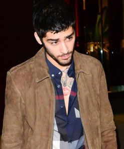 Zayn Malik Suede Jacket
