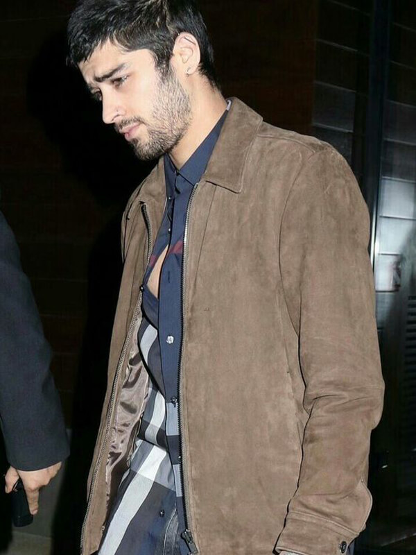 Zayn Malik Suede Jacket
