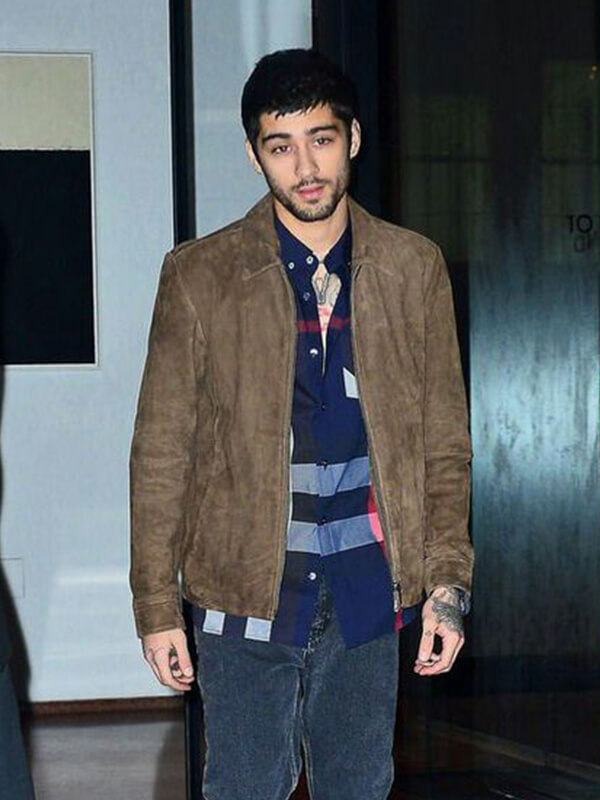 Zayn Malik Suede Jacket