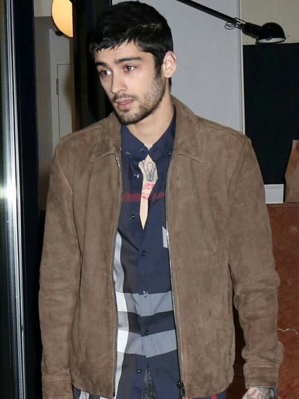 Zayn Malik Suede Jacket