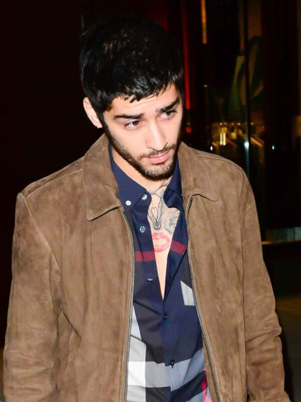 Zayn Malik Suede Jacket