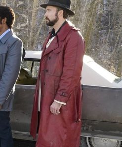Gale Kitchen Leather Coat