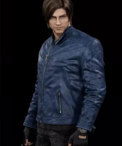 Leon Kennedy Blue Jacket