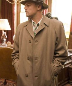 Leonardo DiCaprio Brown Coat