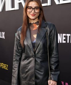 Liza Soberano Leather Blazer