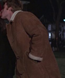 Ryan O'Neal Shearling Coat