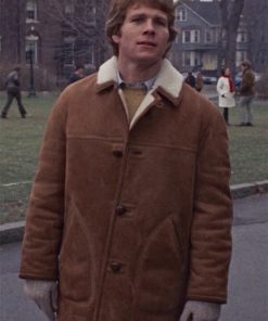 Ryan O'Neal Shearling Coat