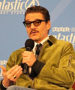 Pedro Pascal Suede Jacket