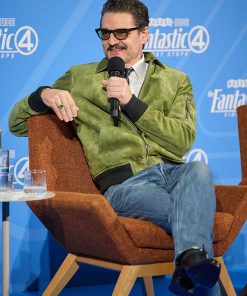 Pedro Pascal Suede Jacket