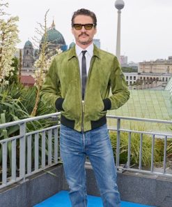 Pedro Pascal Suede Jacket